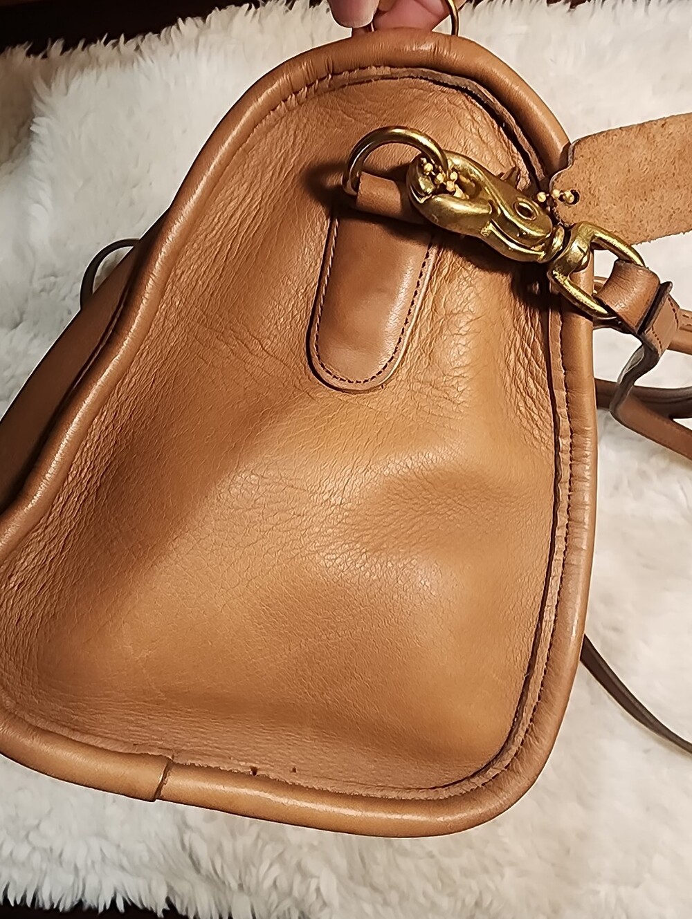 Vintage Coach Satchel/Crossbody Bag - Picture 6 of 16